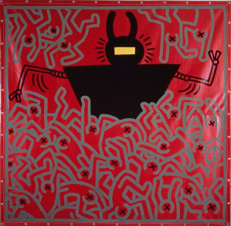 fot. © bpk/Nationalgalerie im Hamburger Bahnhof, SMB, Sammlung Marx, ©Keith Haring Foundation, Zdjęcie: Jochen Littkemann