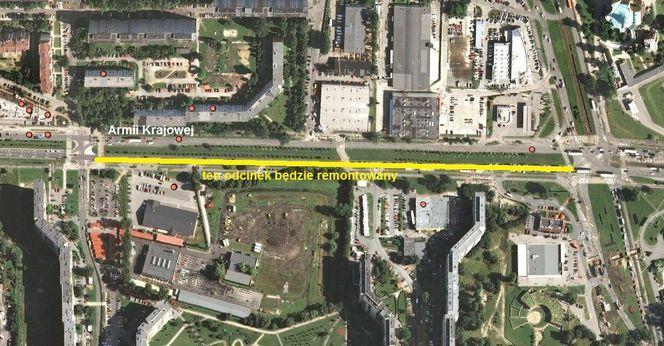 na podstawie google maps bk