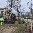  Awaria wodociągowa przy ul. Zaporoskiej / fot. MPWiK 
