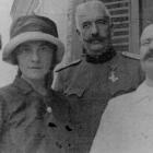 Rok 1914, Valjevo: Hanna i Ludwik Hirszfeldowie u boku pułkowników armii serbskiej /...