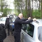 Policyjne zdjęcia z różnych ustawek kibolskich w Polsce / fot. policja