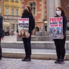 Aktywiści protestowali przeciwko testom na zwierzętach  Autor: Anna Plebańska