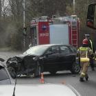 Wrocław: Czołowe zderzenie dwóch osobówek  Autor: Pomoc drogowa AUTO-HARD