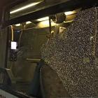 52-latek uszkodził szybę w autobusie.  Autor: Policja wrocławska