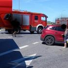 Wrocław: wypadek na zjeździe z A4, zablokowana droga dojazdowa. Lądował śmigłowiec...