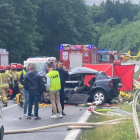 Droga Wrocław - Kudowa zablokowana. Dwie osoby nie żyją, lądują dwa śmigłowce po...