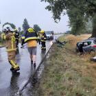 Wypadek koło Borka Strzelińskiego  Autor: MK
