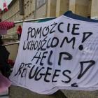 Pomoc dla uchodźców  Autor: Jakub Jurek