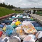 Nielegalny transport odpadów przechwycony na A4  Autor: Krajowa Administracja Skarbowa