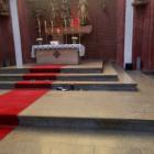 Mężczyzna zdewastował Katedrę św. Marii Magdaleny we Wrocławiu  Autor: Straż Miejska...