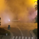 Wrocław: Niebezpieczny pożar samochodów  Autor: Pomoc Drogowa AUTO-HARD