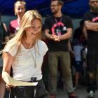 Magdalena Karbasz odbierająca w 2019 roku nagrodę główną w kategorii 