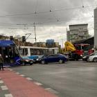 Utrudnienia dla pasażerów MPK Wrocław po wykolejeniu tramwaju  Autor: Agnieszka Maziak