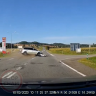 Ale wypadek! 70-letni kierowca audi przesadził z brawurą  Autor: STOP CHAM