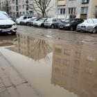 Awaria wodociągowa na Inowrocławskiej  Autor: Askaniusz Polcyn