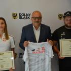 Nagrody dla medalistów z Dolnego Śląska  Autor: UMWD