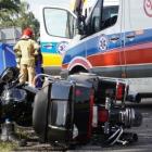 Tragiczna sobota na drogach. Zginął kolejny motocyklista  Autor: zdjęcie...