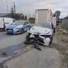 Wypadek na Jerzmanowskiej  Autor: Pomoc Drogowa AUTO-HARD