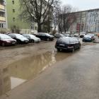 Awaria wodociągowa na Inowrocławskiej  Autor: Askaniusz Polcyn
