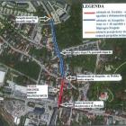 Remont Dolnobrzeskiej - zakres zadania  Autor: Wrocławskie Inwestycje