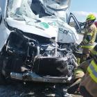 Wrocław - wypadek na A4  Autor: OSP KSRG Gniechowice