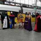 Rycerze Henryka Pobożnego na dworcu Wrocław Główny  Autor: Bartosz Senderek