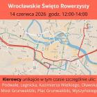Trasa przejazdu przez Wrocław / mat. organizatora