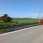 Wypadek na A4 / fot. KMP Wrocław