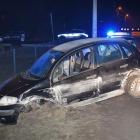 Wjechał w mur, zgubił koło i uciekał na piechotę  Autor: KWP Wrocław