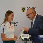 Nagrody dla medalistów z Dolnego Śląska  Autor: UMWD