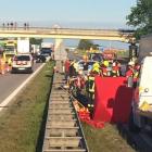 Wypadek na A4 pod Wrocławiem. Lądował śmigłowiec LPR, droga zablokowana  Autor:...
