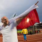 Piotr Małachowski na co dzień jest żołnierzem 2 WOG we Wrocławiu  Autor: Marek Biczyk /...
