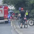 Wrocław: Korek na Pilczyckiej po wypadku koło stadionu  Autor: Czytelnik