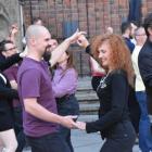 Wrocławianie poderwali się do tańca - tańczyli bachatę  Autor: Kinga Mierzwiak