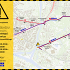 Tramwaje pojadą objazdem  Autor: MPK Wrocław