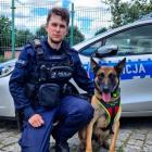 Leżącą w zaroślach kobietę wytropił pies. Minuty dzieliły od tragedii  Autor: Policja...
