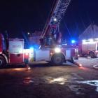 Pożar przy ul. Głogowskiej w Legnicy  Autor: KM PSP Legnica