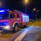 Wypadek w Biskupicach Podgórnych  Autor: OSP Kobierzyce