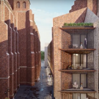 Pracowania architektoniczna AP Szczepaniak przedstawiła dwie koncepcje zabudowy terenu...