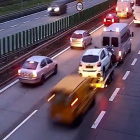 Wypadki na autostradzie A4. Drogowcy opublikowali drastyczny film  Autor: GDDKiA Wrocław
