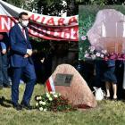 Zniszczony kamień Morawieckiego. Policja szuka sprawcy  Autor: mat. pras./czytelnik