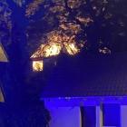 Tym razem palił się budynek położony nieco bardziej w głębi folwarku  Autor: Czytelnik
