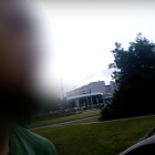 Komenda Miejska Policji we Wrocławiu/kadr z nagrania 