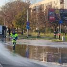 Awaria wodociągowa na Armii Krajowej  Autor: Kamil Muraszkowski