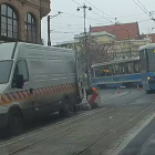 Kłopoty pasażerów wrocławskiego MPK. Tory na Świdnickiej są złe  Autor: ip