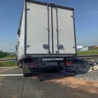 Wypadek na autostradzie A8 we Wrocławiu  Autor: TK