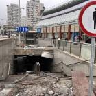 Ruszył remont schodów pod rondem Reagana - tak wyglądało to miejsce po wypadku  Autor:...