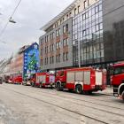 Wrocław: Pożar na Kościuszki. Trwa akcja straży pożarnej  Autor: Jakub Jurek\