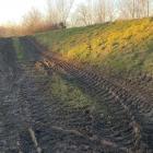 Tak wyglądają wały nad Odrą w powiecie oławskim | fot. Wody Polskie