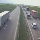Jedno zepsute auto i korek na kilka kilometrów. Autostrada A4 stoi  Autor: traxelektronik